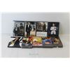Image 1 : (5) DVDs, (4) VHS Tapes - Skyfall, Armageddon, No Time To Die
