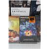 Image 5 : (5) DVDs, (4) VHS Tapes - Skyfall, Armageddon, No Time To Die