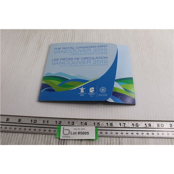 The Royal Canadian Mint Vancouver 2010 Circulation Coins