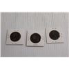Image 5 : (3) 1800s Currency Coins