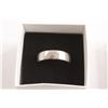 Image 2 : Stainless Steel Cubic Zirconia Ring - Size 10