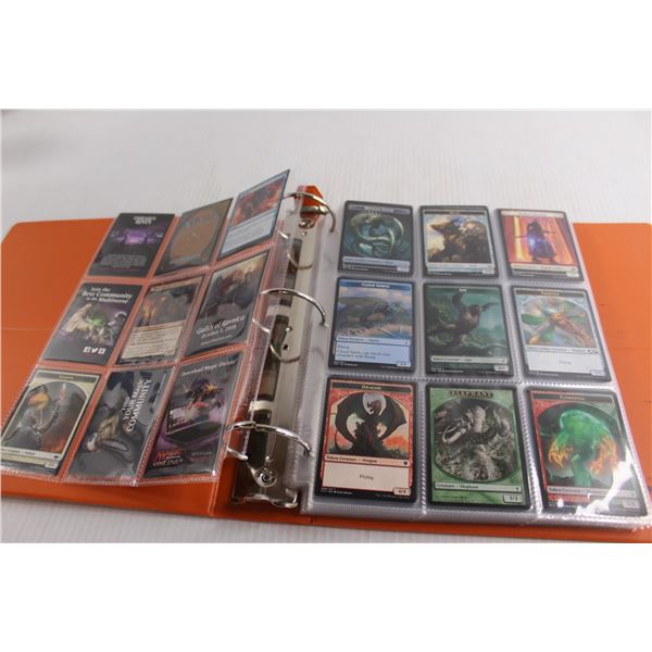 Binder of Double Faced and Normal Magic the Gathering Cards - (20) Pages