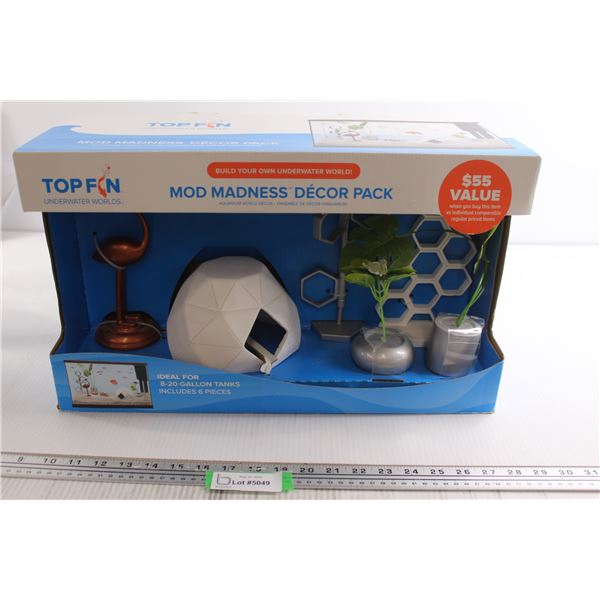 Topfin Aquarium Decorative Set - NIB