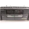 Image 2 : Sony Dual Cassette Am/FM Boombox - No Power Cord, Untested