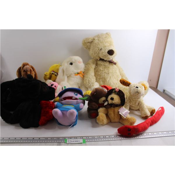 (12) Stuffed Animals