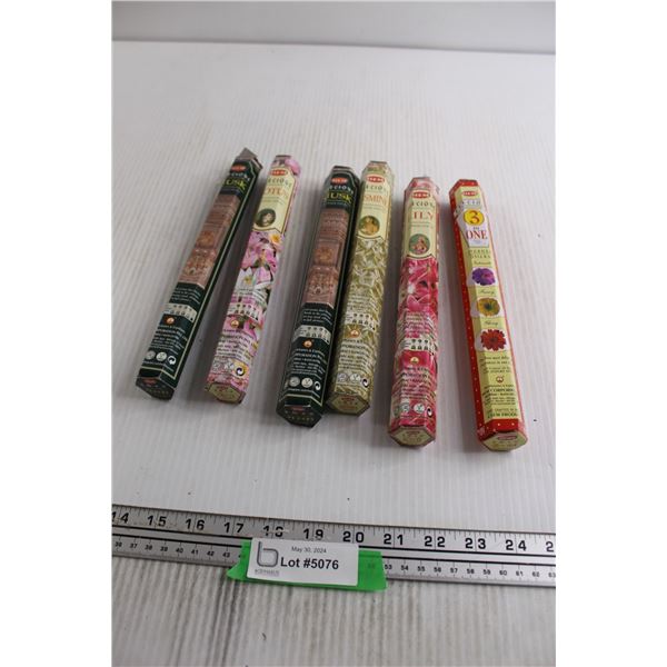 (6) Packs Incense - Consignor Says Only (1) is Opened