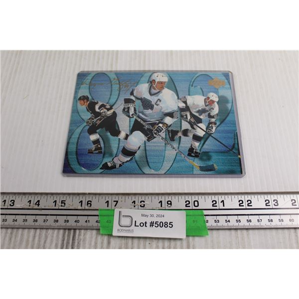 Wayne Gretzky Jumbo Card Stamp Signed