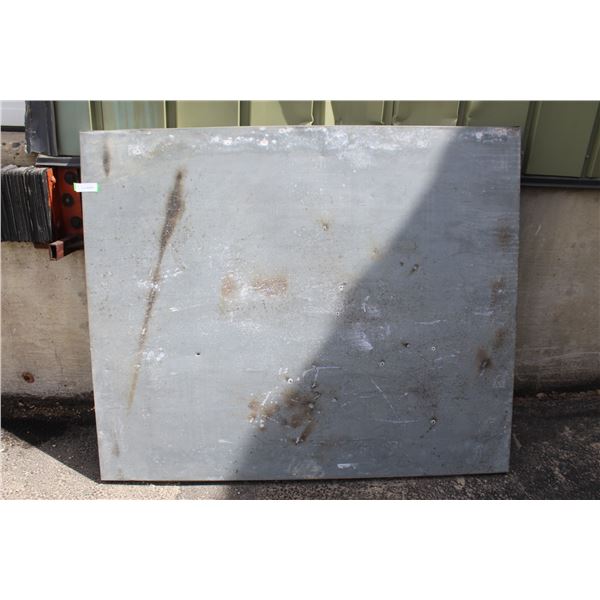 **Metal Industrial Tabletop - 44 1/2" x 54"