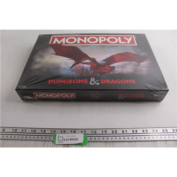 Dungeons & Dragons Monopoly - Sealed