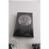 Image 4 : (2) Saskatchewan Roughriders Rain Ponchos, Christmas Ornament