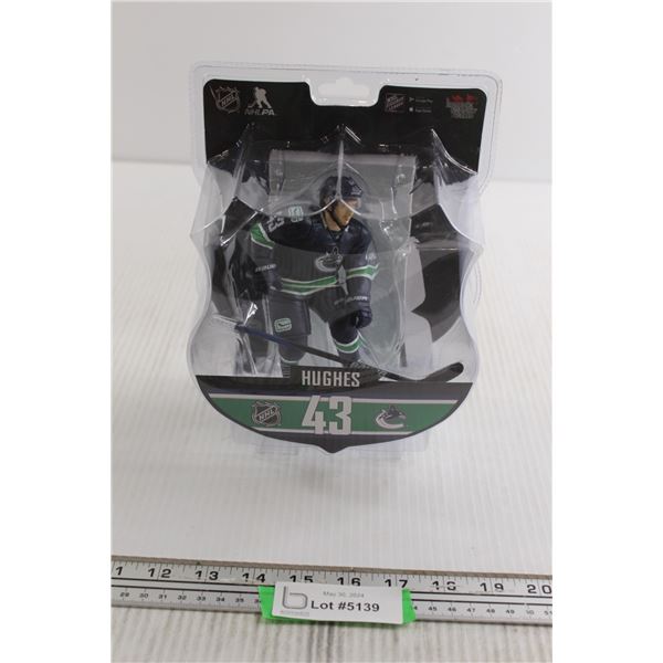NHLPA Hughes Figurine - Sealed