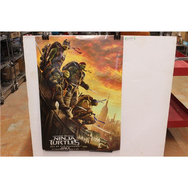 TMNT Movie Poster - 27" x 40"