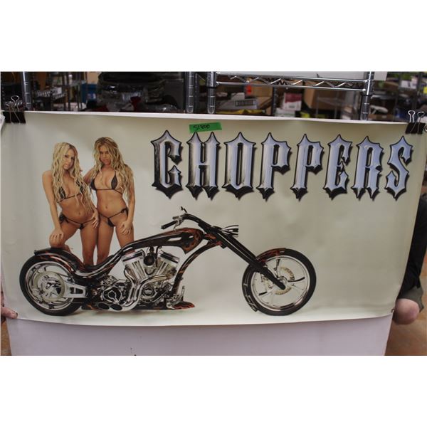 Choppers Motorcycle Poster