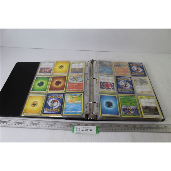 Binder of Pokemon Trading Cards (36 Sleeves)