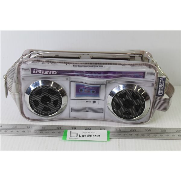 IMIXID Stereo Radio Cassette Recorder - Zippered Speaker Case