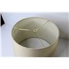 Image 3 : (2) Lamp Shades (white & off white)