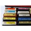 Image 2 : (15) 8 Track Tapes in Vintage Case - George Jones - Kenny Rogers - Hank Williams - Charley Pride