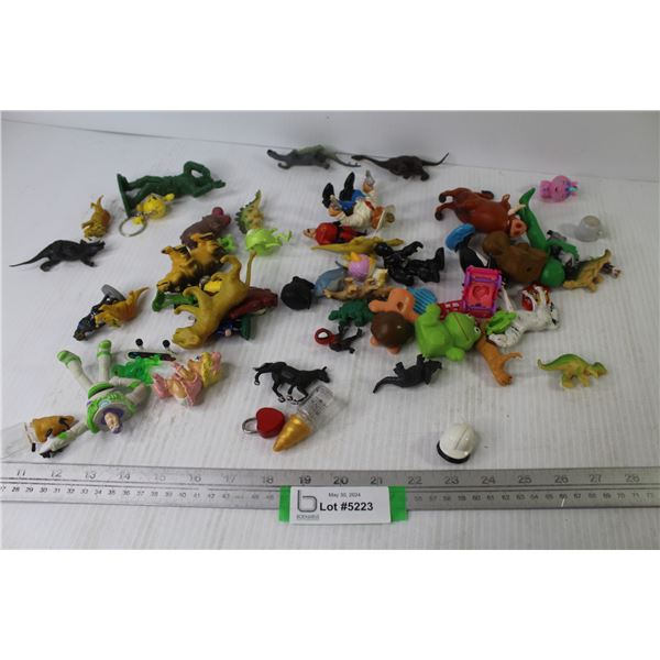 Assortment of Small Plastic Toys