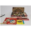 Image 1 : (6) Board Games/Games - Monopoly - Yahtzee - Cribbage - Rat Race - Spirograph - Ouija (unknown compl