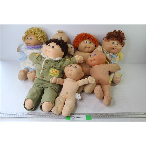 (7) Cabbage Patch Dolls