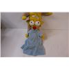 Image 3 : (5) Vintage Clown Plush; Simpsons Maggie Stuffie; Sesame Street Bert Stuffie & 2-Toy Balls