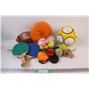 Image 1 : (14+) lot of: Ping Pong Set with Net; & Various Balls