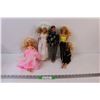 Image 1 : (5) Lot of Barbie Style Dolls