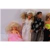 Image 2 : (5) Lot of Barbie Style Dolls