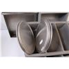 Image 3 : (10) Restaurant Equipment: 3 - Rubbermaid Utensil Tray; 6 - Small Aluminum Pans