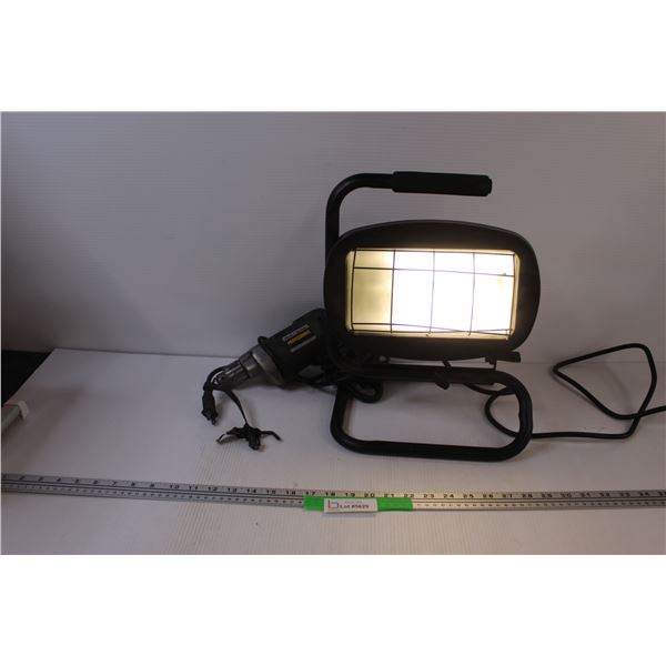 (2) Black & Decker Pro Electric Drill - Works & Trouble Light - Works