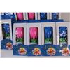Image 2 : (24) Lot of 6 x 4 Boxes of Happy Birthday Flower Candles - NIB