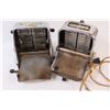 Image 3 : (2) Vintage Chrome Flip-Side Electric Toasters - Untested