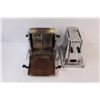 Image 2 : (2) Vintage Chrome Flip-Side Electric Toasters - Untested