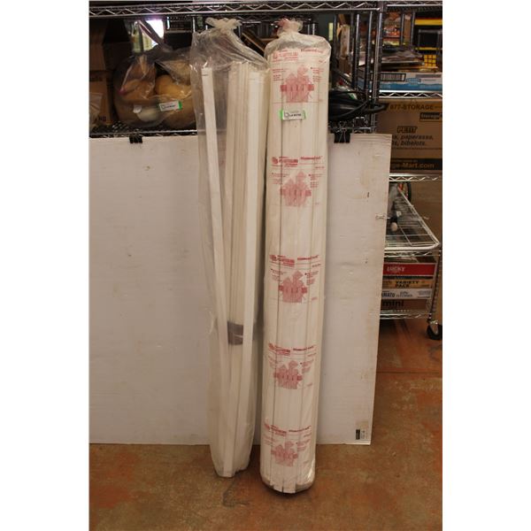 *(2) Chain Link Fence Slats - 5Ft Long