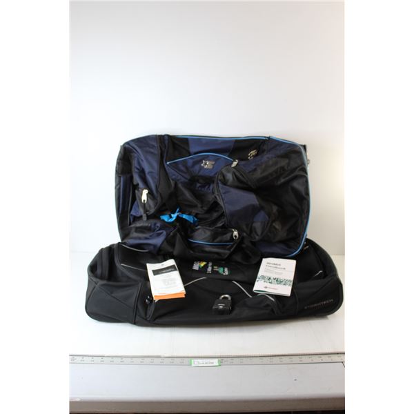 (2) Wheeled Duffel Bags