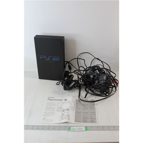 PlayStation 2 Gaming Console with (2) Controllers