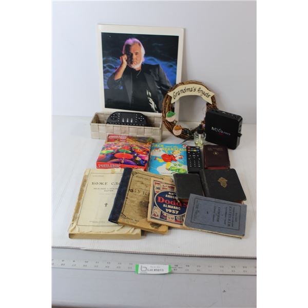 Kenny Rogers Book, Proverbs Books, Misc.