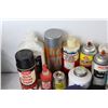 Image 3 : Assorted Automotive Items - White Lithium Grease, Caulking, Air Tool Oil, Misc.