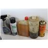 Image 4 : Assorted Automotive Items - Brake Liquid, Carburetor Cleaner, Misc.