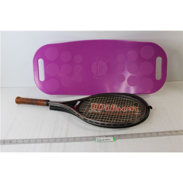 Simply Fit Board, Junior Tennis Racquet