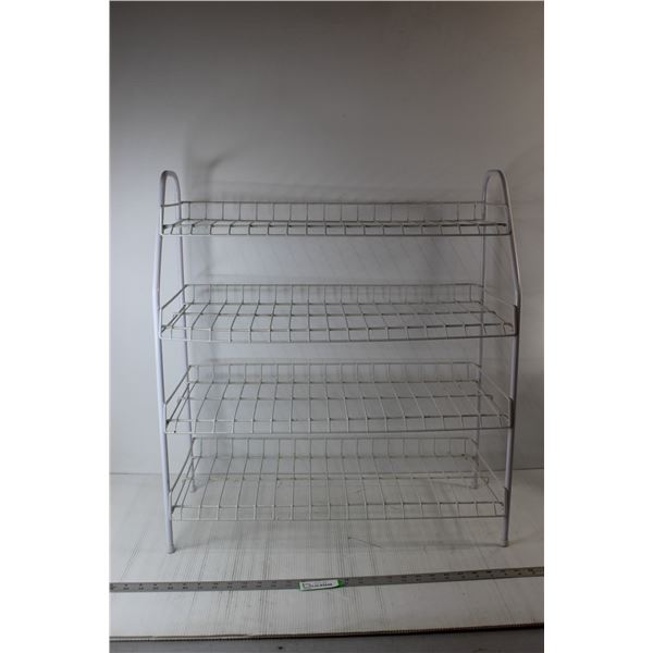 *Shoe Rack - 25 1/2" x 12" x 27 1/2" H