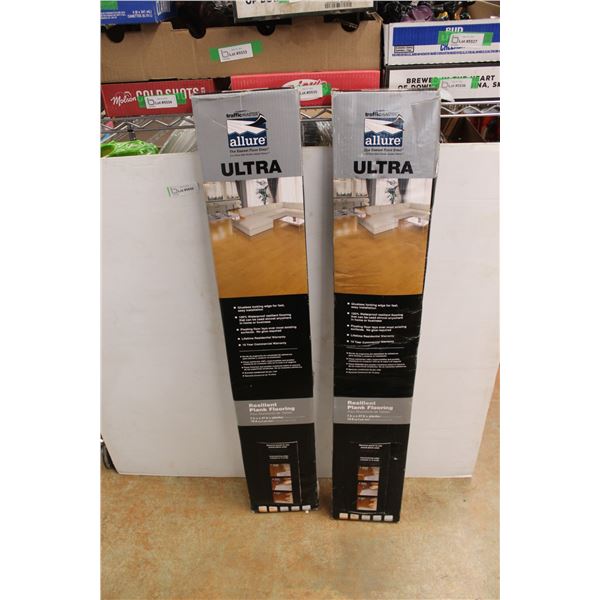 (2) Boxes Vinyl Flooring Pannels