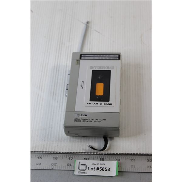 Fuji Stereo Cassette Player - Untested