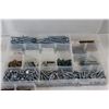 Image 4 : (3) Containers Assorted Screws, Nuts & Bolts