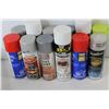 Image 3 : Assorted Spray Cans - Paint, Varathane, Aerosol