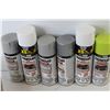 Image 4 : Assorted Spray Cans - Paint, Varathane, Aerosol