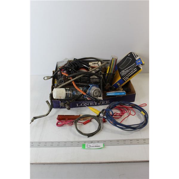 Assorted Wires, Cords, Misc.