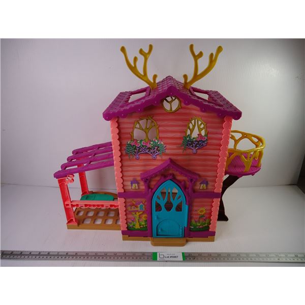 Enchantimals Cozy Deer Doll House-unknown if complete-as is