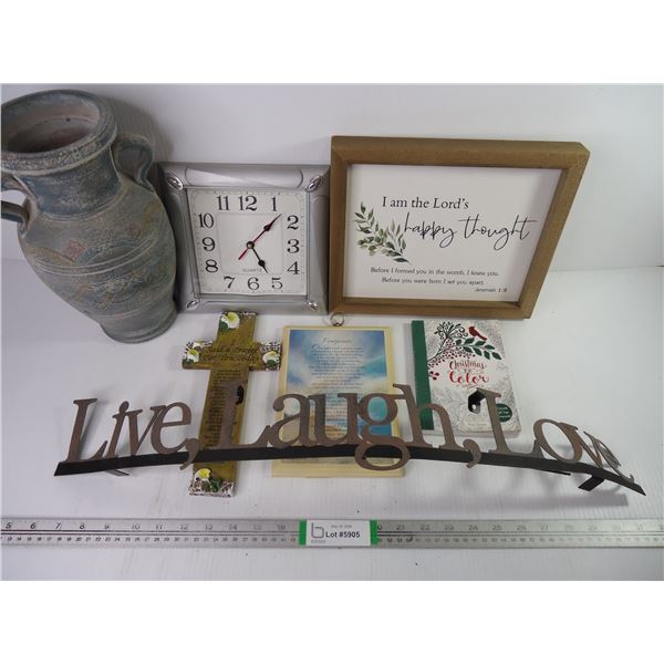 Assorted Home Decor Pieces as pictured