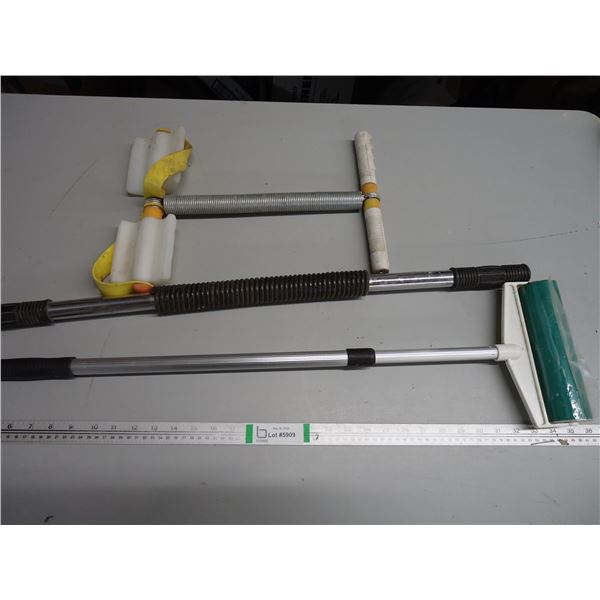 Lint Roller and (2) Pieces of exercise equipment